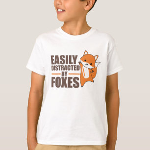 Gemakkelijk verstoord door Foxes Cute Fox Funny T-shirt