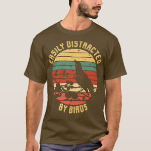 Gemakkelijk verstoord door Funny Lov van vogelret T-shirt