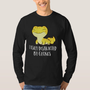 Gemakkelijk verstoord door Geckos Cute Leopard Liz T-shirt
