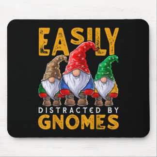Gemakkelijk verstoord door Gnomes Gardening Gnome Muismat