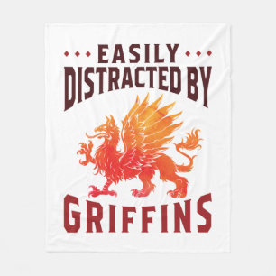 Gemakkelijk verstoord door Griffins Cool Fantasy L Fleece Deken
