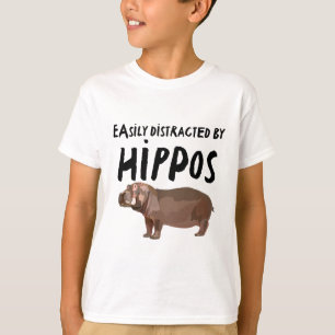 Gemakkelijk verstoord door Hippos T-shirt