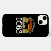 Gemakkelijk verstoord door honden Case-Mate iPhone case (Achterkant (horizontaal))