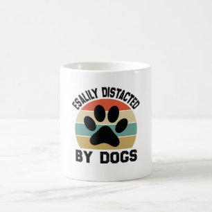 Gemakkelijk verstoord door honden koffiemok
