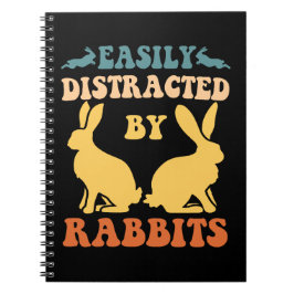 Gemakkelijk verstoord door konijnen notitieboek