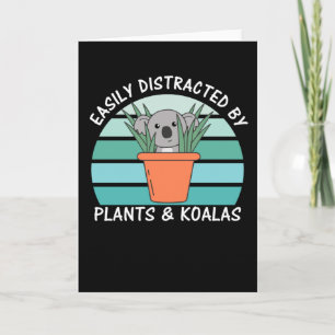 Gemakkelijk verstoord door Planten en Koalas-Plant Kaart