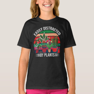Gemakkelijk verstoord door Planten tuinieren T-shirt