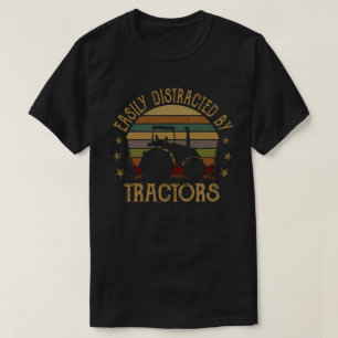 Gemakkelijk verstoord door tractoren Funny Farmer  T-shirt