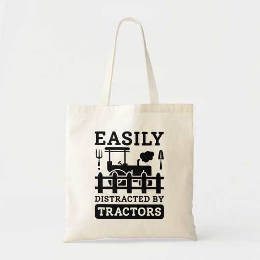 Gemakkelijk verstoord door trekkers tote bag (Voorkant)