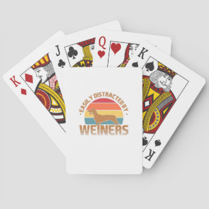 Gemakkelijk verstoord door Weiners Pokerkaarten