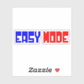 GEMAKKELIJKE MODUS STICKER (Vel)