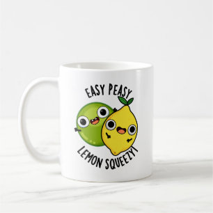 Gemakkelijke Peasy Lemon Squeezy Grappige Fruit Pu Koffiemok