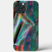 Gemakkelijke psychedelische houtachtige textuur, d Case-Mate iPhone case (Achterkant)