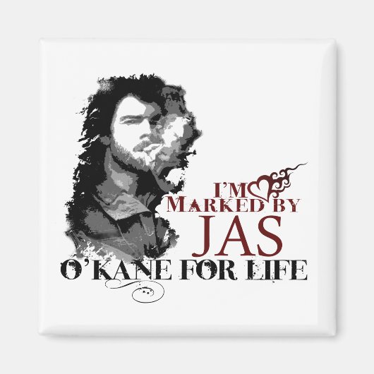 Gemarkeerd door Jas Magnet Magneet (Voorkant)