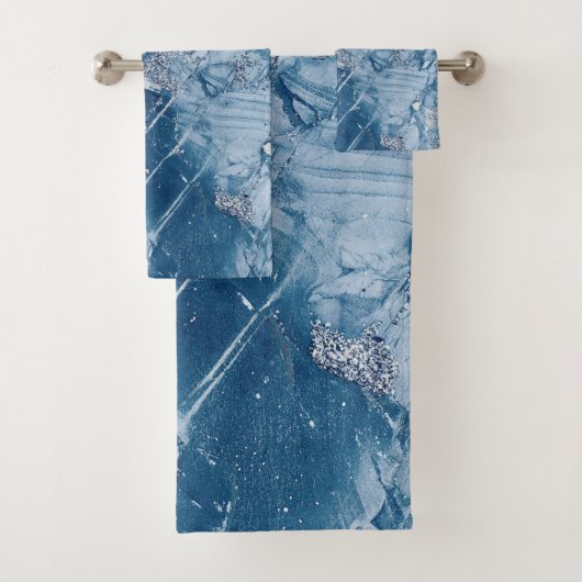 gemarmerd bad handdoek (Insitu)