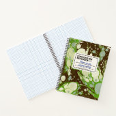 Gemarmerd Compositie Boek Groen Aanpassen (Binnen)