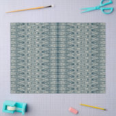 Gemarmerd Ikat geschilderd patroon Tissuepapier (Craft)