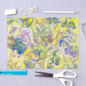 gemarmerd papier voor easdoek (Craft)