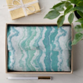 gemarmerd schuimrubber: zee tissuepapier (Geschenk)