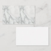 gemarmerd visitekaartje (Voorkant / Achterkant)