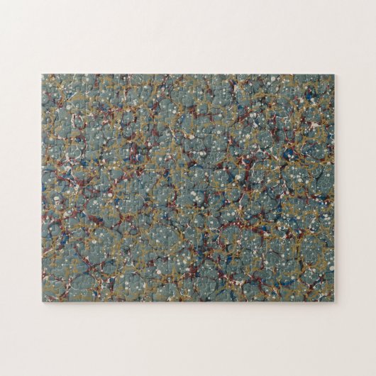 Gemarmerde abstracte schilderij legpuzzel (Horizontaal)