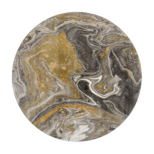 Gemarmerde acryl, natuur-geïnspireerde textuur. snijplank