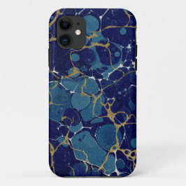Gemarmerde blauwe Apple iPhone 11 iPhone 11 Hoesje