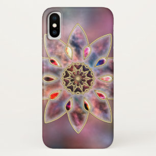 Gemarmerde Galaxies iPhone Case-Mate X Hoesje