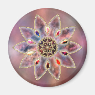Gemarmerde Galaxies Magnet Magneet