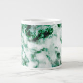 gemarmerde kwarttextuur extra grote mok (Voorkant)