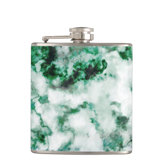 gemarmerde kwarttextuur heupfles (Voorkant)