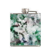 gemarmerde kwarttextuur heupfles (Achterkant)