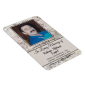 Gemarmerde Memorial Keepsakes Magneet (Rechterzijde)