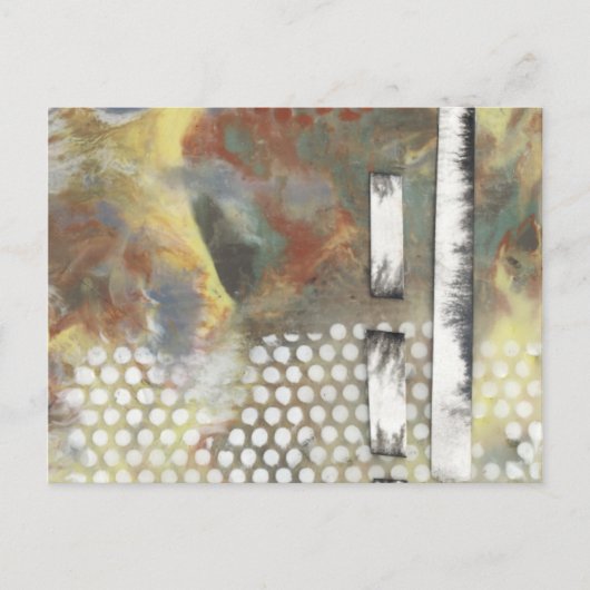 Gemarmerde pixels II Briefkaart (Voorkant)