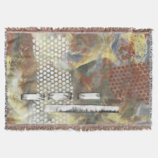 Gemarmerde pixels II Deken (Voorkant)