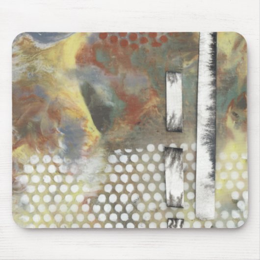 Gemarmerde pixels II Muismat (Voorkant)