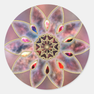 Gemarmerde sterrenstelsels Stickers