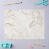 Gemarmerde verf van witte tinten Elegante bruiloft Tissuepapier (Craft)