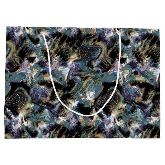 Gemarmerde vis groot cadeauzakje (Achterkant)