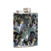 Gemarmerde vis heupfles (Rechts)