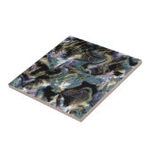 Gemarmerde vis tegeltje (Zijkant)