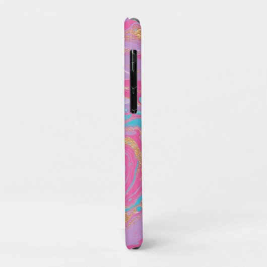 gemarmerde werveling Case-Mate iPhone case (Achterkant/links)
