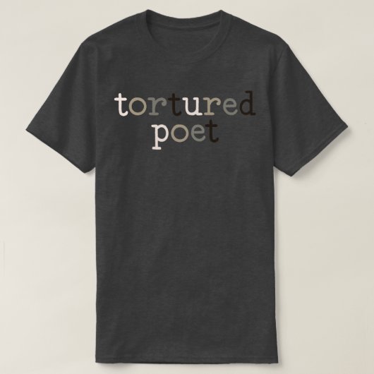 gemartelde dichter TShirt 2 (Design voorkant)