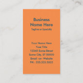 gemaskeerd in paisley visitekaartje (Achterkant)