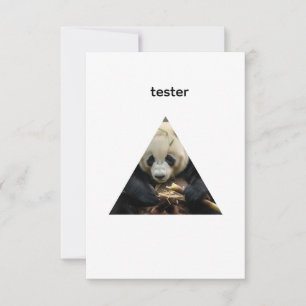 gemaskeerde test kaart