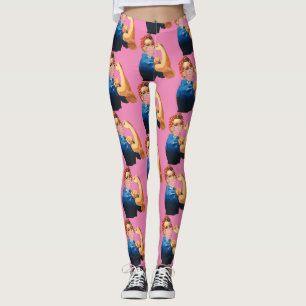 Gemaskeerde Vrouw Empowerment Thunder_Cove Leggings