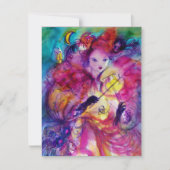 GEMASKERD BAL KAART (Voorkant)