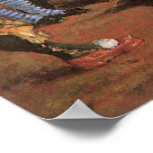 Gemaskerde bal bij de opera van Edouard Manet Poster (Hoek)