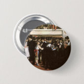 Gemaskerde bal bij de opera van Edouard Manet Ronde Button 5,7 Cm (Voorkant /achterkant)