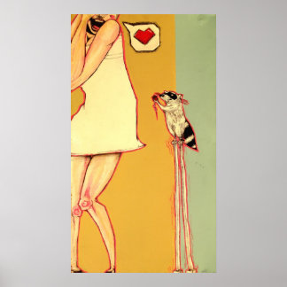 Gemaskerde Bandit Steals A Heart Poster